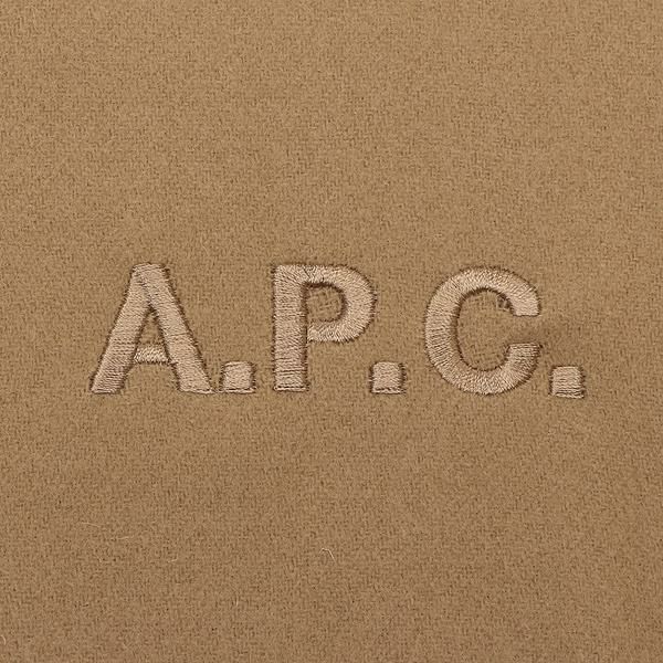 アーペーセー マフラー ベージュ メンズ レディース APC M15171 WOAFE