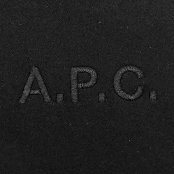 アーペーセー マフラー ブラック メンズ レディース APC M15171 WOAFE LZZ 詳細画像