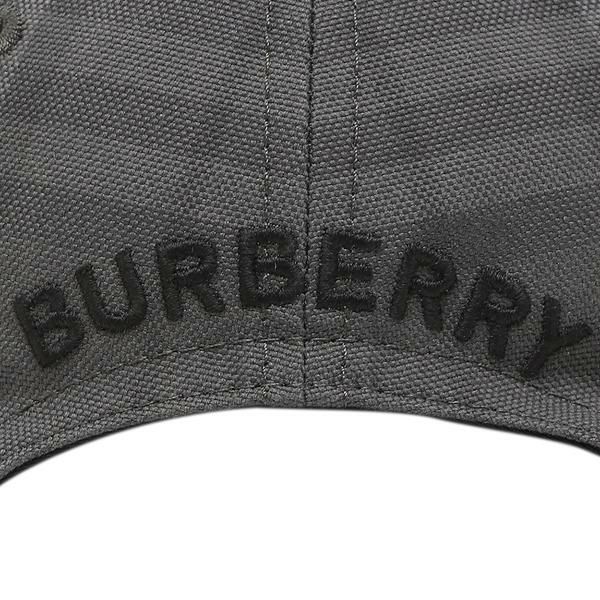 バーバリー 帽子 キャップ ベースボールキャップ グレー レディース BURBERRY 8056137 A1008 詳細画像