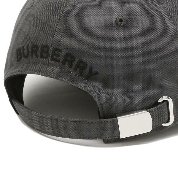 バーバリー 帽子 キャップ ベースボールキャップ グレー レディース BURBERRY 8056137 A1008 詳細画像