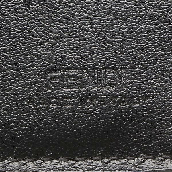フェンディ 二つ折り財布 グレーファブリック FFロゴ グレー メンズ FENDI 7M0169 A9XS F0R2A 詳細画像