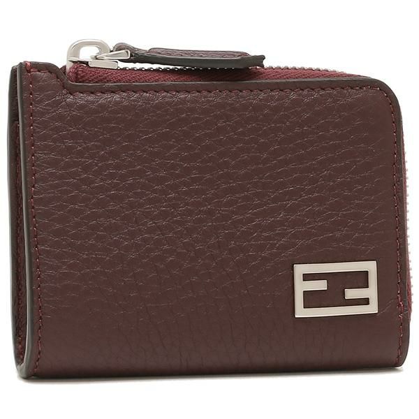 フェンディ カードケース バゲット ワインレッド メンズ FENDI 7M0330 AJF6 F1HRV