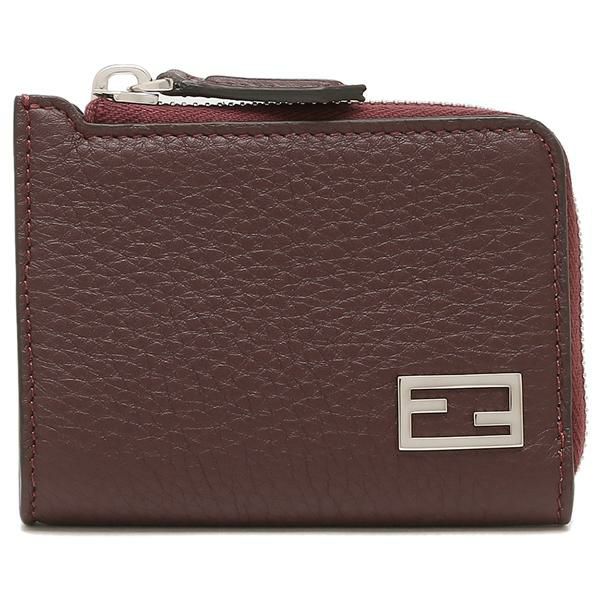 フェンディ カードケース バゲット ワインレッド メンズ FENDI 7M0330 AJF6 F1HRV 詳細画像