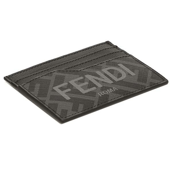 フェンディ カードケース ロゴ ブラック メンズ FENDI 7M0333 AJJ5 F0GXN 詳細画像