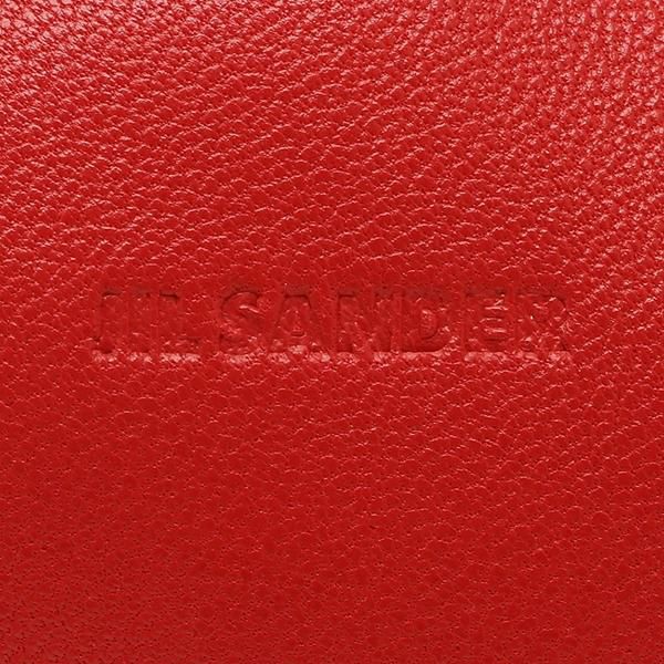 ジルサンダー ポーチ リップル レッド レディース JIL SANDER J08WD0031 P4845 620 詳細画像