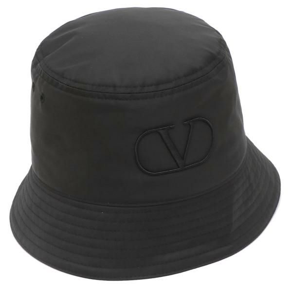 ヴァレンティノ 帽子 バケットハット ブラック メンズ VALENTINO GARAVANI 1Y2HGA11NYB 0NO