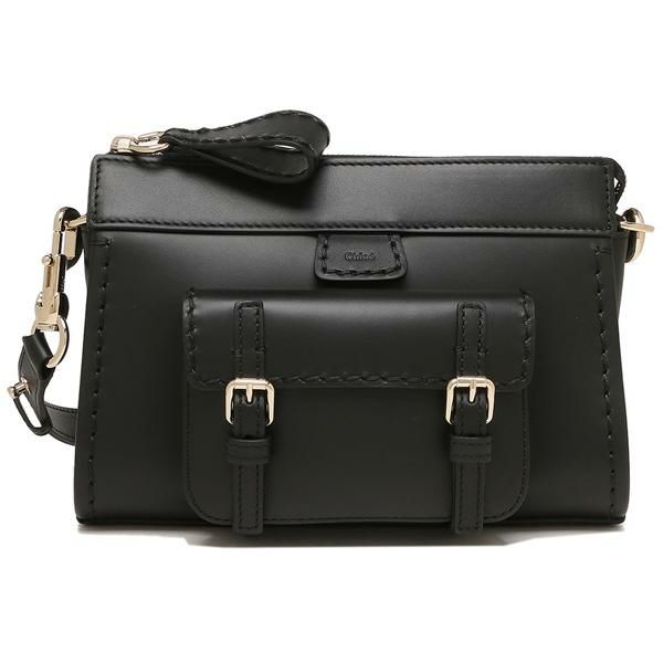 クロエ ショルダーバッグ エディス ブラック レディース CHLOE CHC22WS443I90 001 詳細画像