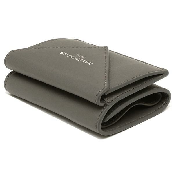 バレンシアガ 折財布 レディース BALENCIAGA 391446 DLQ0N 1215 ダークグレー 詳細画像