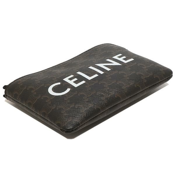 セリーヌ カードケース フラグメントケース トリオンフキャンバス ロゴ コインケース ブラック レディース CELINE 10C662CA2 38NO 詳細画像