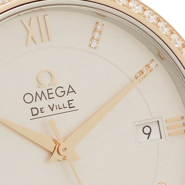 【5年保証】オメガ 時計 メンズ デ・ヴィルプレステージ 37mm コーアクシャル自動巻 シルバー シルバー OMEGA 424.25.37.20.52.001 K18RG/ステンレス 詳細画像