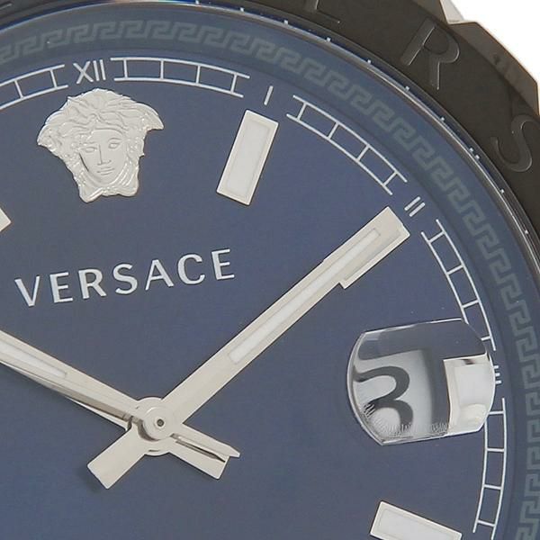 ヴェルサーチ 時計 メンズ ヘレニウム 42mm 自動巻 ブルー シルバー VERSACE VEZI00219 ステンレス 詳細画像