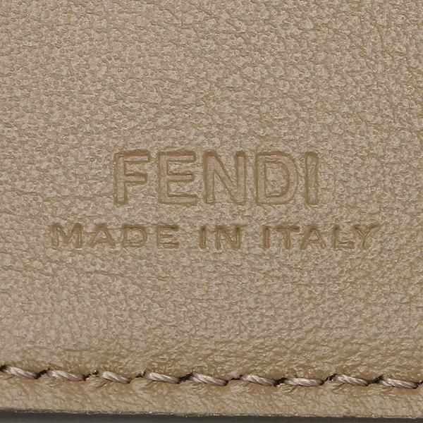フェンディ 二つ折り財布 ブラウン マルチ メンズ FENDI 7M0001 AJF8 F1EGA 詳細画像