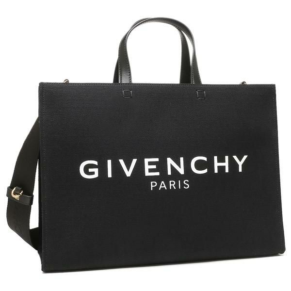 ジバンシィ トートバッグ ショルダーバッグ キャンバス G ミディアム Mサイズ ブラック レディース GIVENCHY BB50N2B1F1 001 A4対応