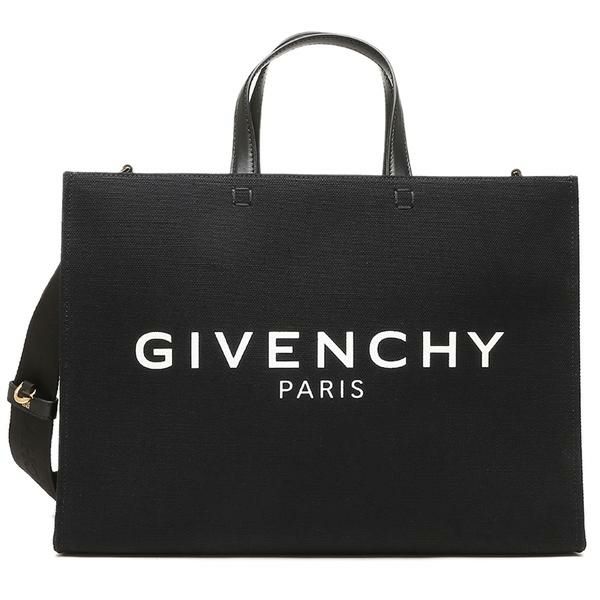 ジバンシィ トートバッグ ショルダーバッグ キャンバス G ミディアム Mサイズ ブラック レディース GIVENCHY BB50N2B1F1 001 A4対応 詳細画像