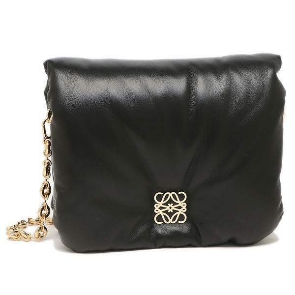 ロエベ ショルダーバッグ パファーゴヤ ミニバッグ ブラック レディース LOEWE AP40P41X01 1100