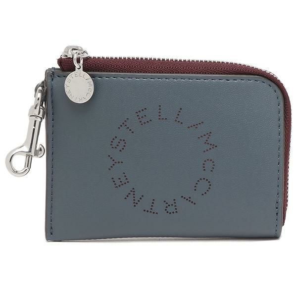 ステラマッカートニー カードケース フラグメントケース コインケース キーリング ブルー レディース STELLA McCARTNEY 7P0007 W8856 1461 詳細画像