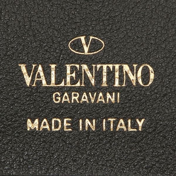 ヴァレンティノ 二つ折り財布 ロックスタッズ ミニ財布 ブラック レディース VALENTINO GARAVANI P0P39 BOL 0NO 詳細画像