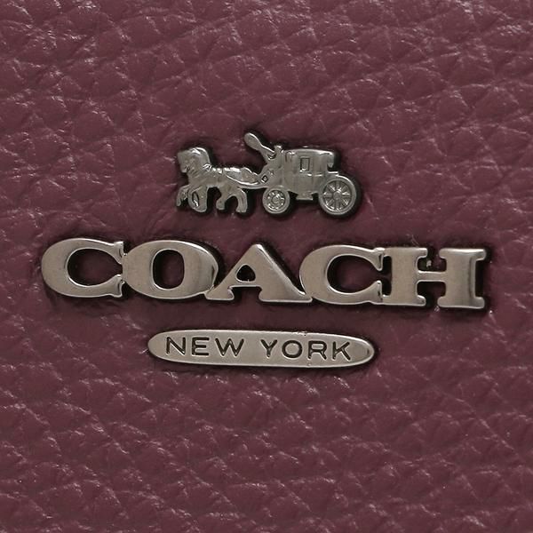 コーチ アウトレット 二つ折り財布 ミニ財布 パープル レディース COACH C2862 QBO7 詳細画像