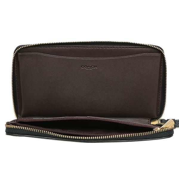 コーチ アウトレット 長財布 ネイビー レディース COACH C4111 IMBHP 詳細画像