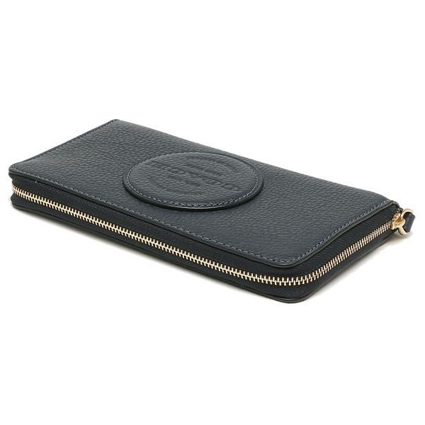 コーチ アウトレット 長財布 ネイビー レディース COACH C4111 IMBHP 詳細画像