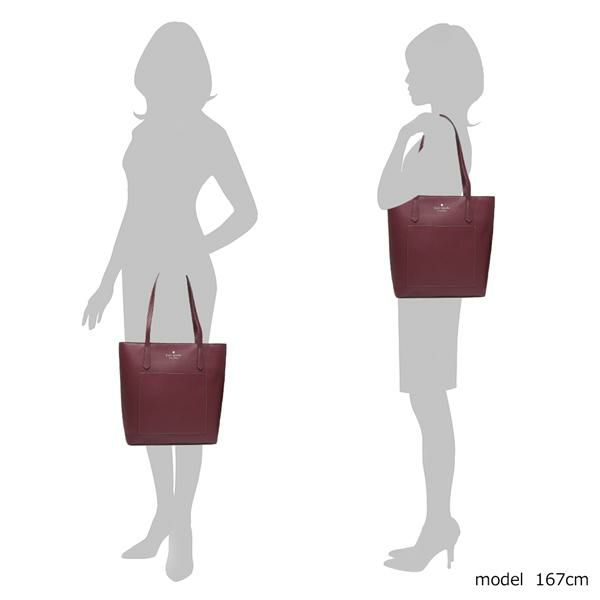 ケイトスペード アウトレット トートバッグ デイリー レッド レディース KATE SPADE K8662 600 A4対応 詳細画像