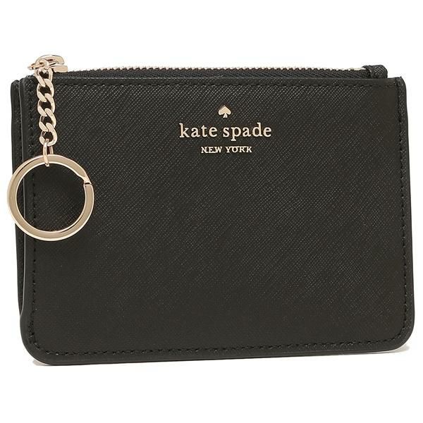 ケイトスペード アウトレット フラグメントケース カードケース ローレル コインケース ブラック レディース KATE SPADE WLRU6059 001