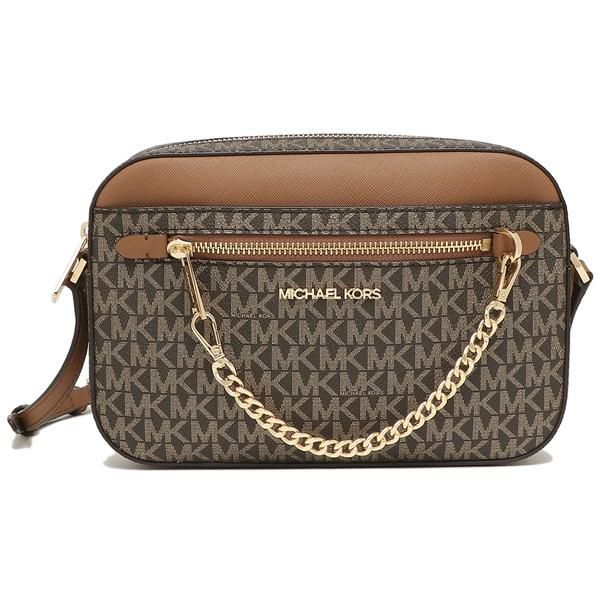 マイケルコース アウトレット ショルダーバッグ ジェットセット アイテム ブラウン レディース MICHAEL KORS 35F2GTTC9K BROWN GOLD 詳細画像