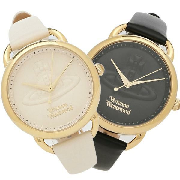 ヴィヴィアンウエストウッド 時計 レディース カーナビー 34mm クォーツ VIVIENNE WESTWOOD レザー