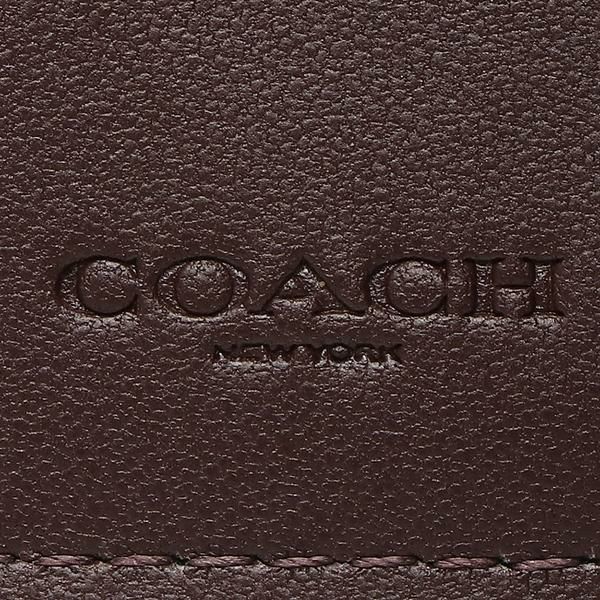 コーチ アウトレット 三つ折り財布 シグネチャー ミニ財布 ブラウン ブラック レディース COACH CE930 IMAA8 詳細画像