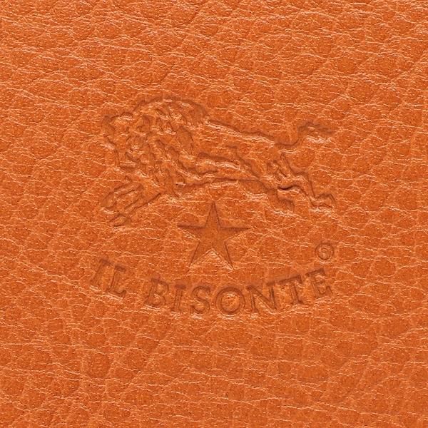 イルビゾンテ ショルダーバッグ クラッチバッグ 2WAY クロスボディバッグ ブラウン メンズ レディース IL BISONTE BCL022 CA106 詳細画像