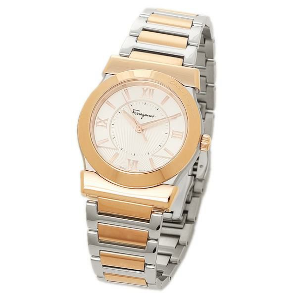 フェラガモ 腕時計 レディース Salvatore Ferragamo FIQ030016 ピンクゴールド シルバー 詳細画像