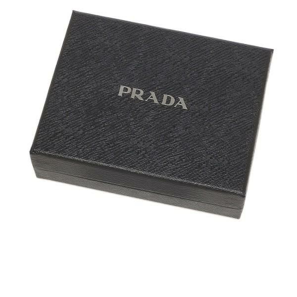 プラダ カードケース フラグメントケース サフィアーノマルチカラー コインケース ブラック ピンク レディース PRADA 1MC086 ZLP F061H 詳細画像