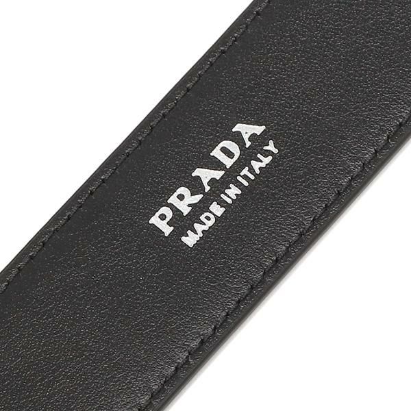 プラダ ベルト サフィアーノ ブラック メンズ PRADA 2CM253 053 F0002 詳細画像