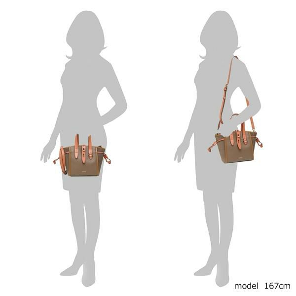 フルラ ハンドバッグ ショルダーバッグ ネット ミニサイズ ブラウン レディース FURLA BASRFUA BX1208 1591S 詳細画像