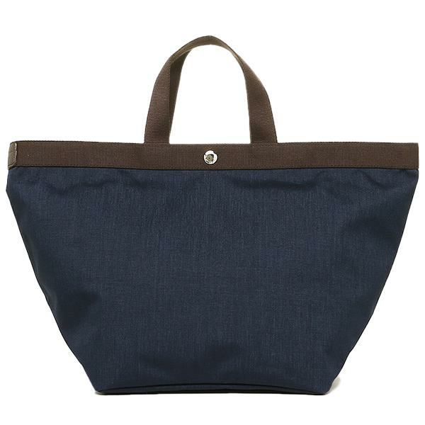 エルベシャプリエ Herve Chapelier レディース 725C 19N69 CORDURA L TOTE BAG トートバッグ NAVY/MOKA A4対応 詳細画像