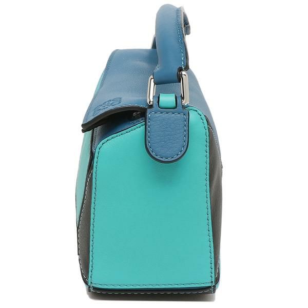ロエベ ハンドバッグ ショルダーバッグ パズル ミニサイズ ブルー マルチカラー レディース LOEWE 32230OU95 4975 詳細画像