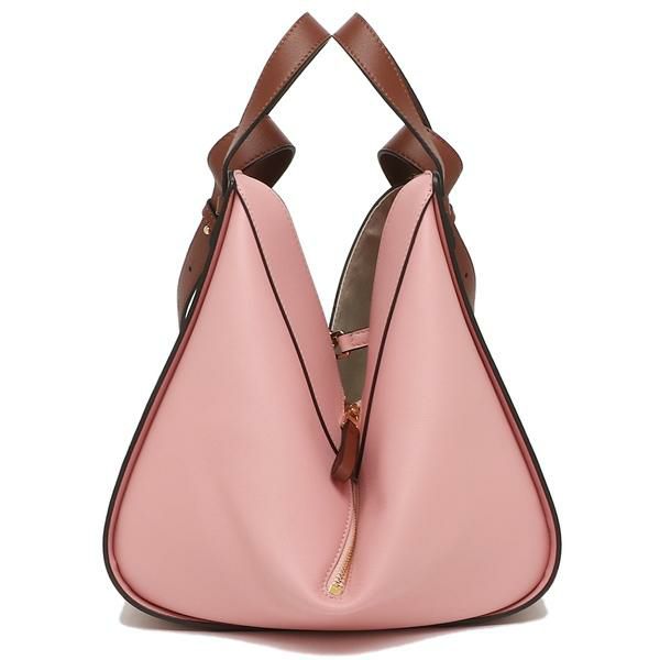 ロエベ ハンドバッグ ショルダーバッグ ハンモック Sサイズ ブラウン ピンク レディース LOEWE 38730WS35 2562 詳細画像