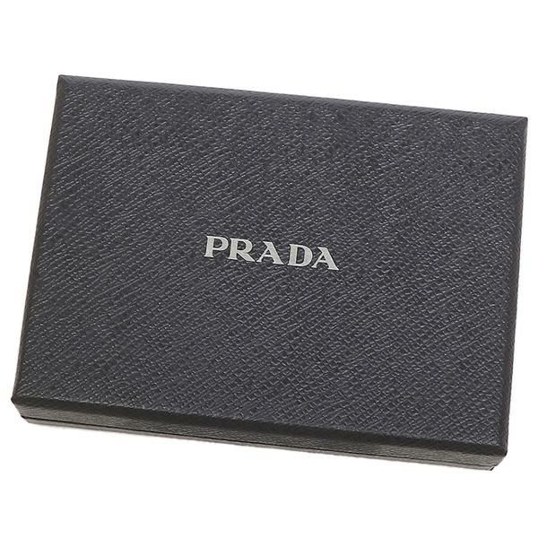 プラダ カードケース フラグメントケース サフィアーノ コインケース ブラック レディース PRADA 1MC038 QWA F0002 詳細画像