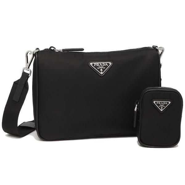 プラダ ショルダーバッグ リナイロン サフィアーノ ポーチ トライアングルロゴ ブラック メンズ レディース PRADA 2VH113 2VH113 XOP F0002 プラダ ショルダーバッグ リナイロン サフィアーノ ポーチ トライアングルロゴ ブラック メンズ レディース PRADA 2VH113 2VH113 XOP F0002