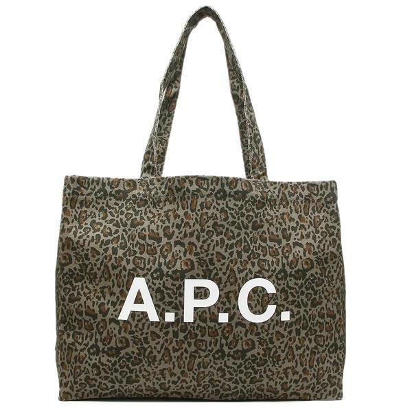 アーペーセー トートバッグ ロゴトート カーキ メンズ レディース APC M61443 COGAH JAB A4対応 詳細画像