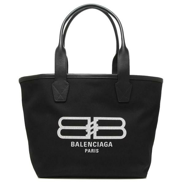 バレンシアガ トートバッグ ジャンボ Sサイズ ロゴ ブラック レディース BALENCIAGA 692068 2108S 1090 詳細画像
