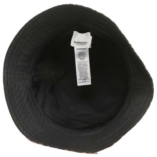 バーバリー 帽子 ハット Mサイズ バケットハット レオパード ブラウン メンズ レディース BURBERRY 8023869 A8049 詳細画像