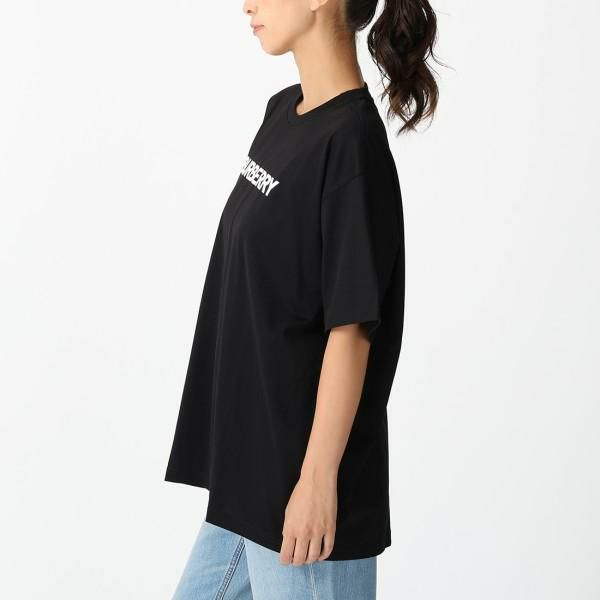 バーバリー Tシャツ 半袖カットソー ブラック メンズ BURBERRY 8055307 A1189 詳細画像