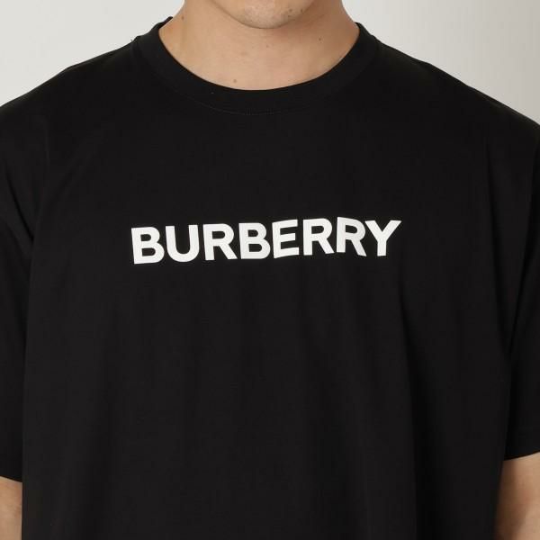 バーバリー Tシャツ 半袖カットソー ブラック メンズ BURBERRY 8055307 A1189 詳細画像