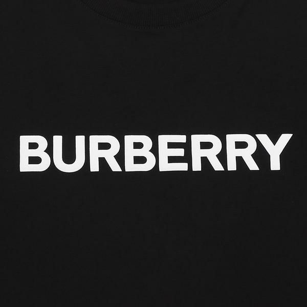 バーバリー Tシャツ 半袖カットソー ブラック メンズ BURBERRY 8055307 A1189 詳細画像