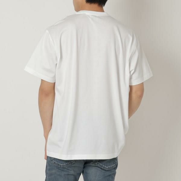 バーバリー Tシャツ Mサイズ ロゴT ホワイト メンズ BURBERRY 8055309 A1464 詳細画像