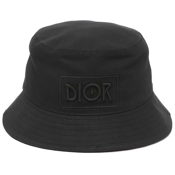 クリスチャンディオール 帽子 バケットハット ジャックケルアック ボブハット ロゴ ブラック メンズ Christian Dior 033C906W4511 989 詳細画像