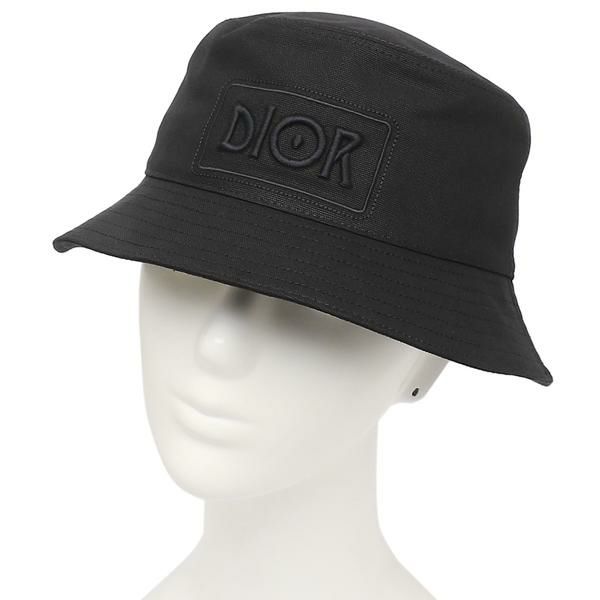 クリスチャンディオール 帽子 バケットハット ジャックケルアック ボブハット ロゴ ブラック メンズ Christian Dior 033C906W4511 989 詳細画像