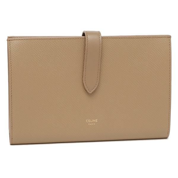 セリーヌ 二つ折り財布 ブラウン レディース CELINE 10B633BFP 02BA