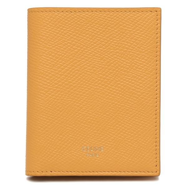 セリーヌ 二つ折り財布 ミニ財布 イエロー レディース CELINE 10E493BEL 11CL 詳細画像